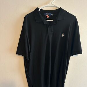 Polo by Ralph Lauren Black Polo Shirt Classic Style